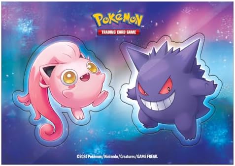 Pokemon TCG Psychic Stacking Tin 3 Booster Packs 2 Sticker Sheets