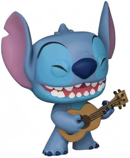Funko POP Disney Lilo Stitch - Stitch with Ukulele Pop Vinyl Figure Bundled with