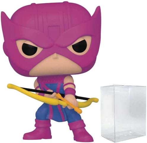 Funko POP Marvel Avengers - Classic Hawkeye PX Previews Pop Vinyl Figure Bundled with