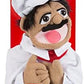 Melissa & Doug Melissa Doug Chef Puppet Al Dente with Detachable Wooden Rod