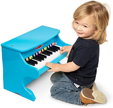 Melissa & Doug Melissa Doug Learn-to-Play Piano With 25 Keys and Color-Coded Songbook -