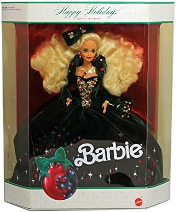 Barbie Winter Velvet Doll Caucasian 1st In A Series