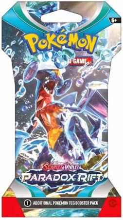 Pokemon Scarlet Violet-Paradox Rift 8 Sleeved Boosters