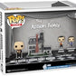 Funko POP Town The Addams Family - Addams Home with Uncle Fester - Addams Family Classic TV - Collectable Vinyl Figure