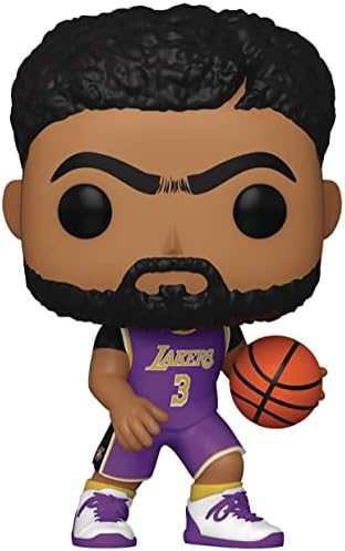 Funko NBA Lakers - Anthony Davis Purple Jersey Pop Vinyl Figure Bundled with Compatible