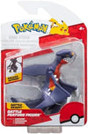 Pokemon Garchomp Battle Feature Figure - 4.5-Inch Garchomp Battle Ready Figure with Tail