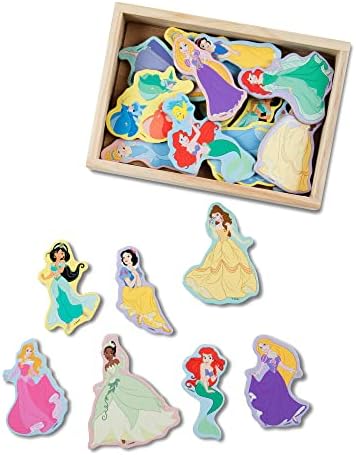 Melissa & Doug Melissa Doug Disney Princess Wooden Magnets - 20 Character Magnets