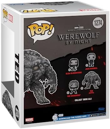 Funko POP Super Werewolf by Night - Ted Man-Thing - Collectable Vinyl Figure