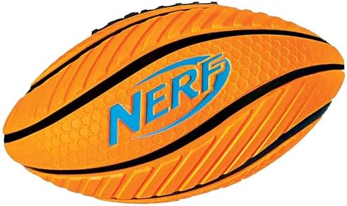 Nerf Foam Football - Spiral Grip Mini Soft Foam Football for - Easy Grip Junior Ball - 8.5
