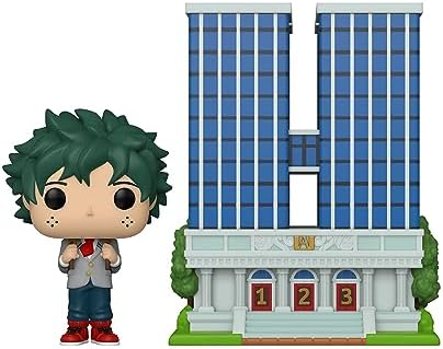 Funko Pop Town My Hero Academia - U.A. High School with Deku in Uniform Multicolor