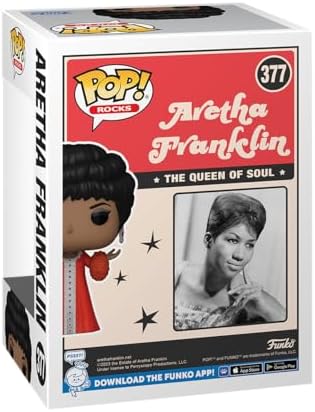 Funko POP Rocks Aretha Franklin - AW Show - Collectable Vinyl Figure