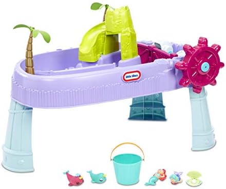 Little Tikes Mermaid Island Wavemaker Water Table 2 years with Five Unique Play Stations