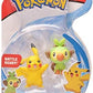 Pokemon New Sword and Shield Battle Action Figure 2 Pack - Munchlax and Scorbunny 2-Inch