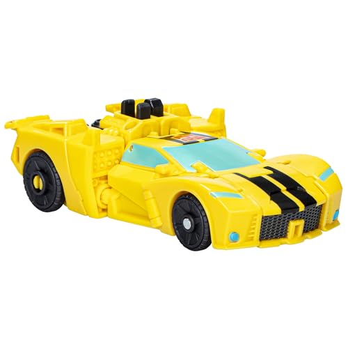 Transformers EarthSpark Warrior Class Bumblebee 5-Inch Robot Action Figure Converts in 19