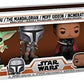 Funko Pop Star Wars Mandalorian 4 Pack Amazon Glow in The Dark