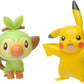Pokemon New Sword and Shield Battle Action Figure 2 Pack - Munchlax and Scorbunny 2-Inch