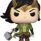 Funko POP Marvel Loki Vinyl Figure 615 Mjolnir