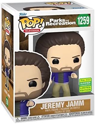 Funko POP Television Parks Recreation - Jeremy Jamm SDCC 2022 Summer Convention