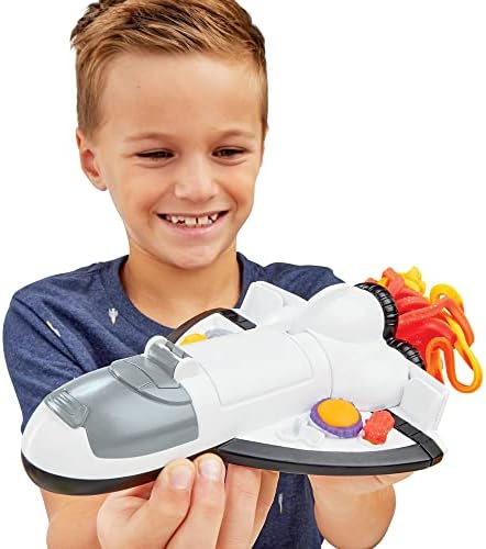 Play-Doh 0 Rocket Set with Moon Vehicle 8 Space and 10 Multi-Coloured