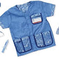 Melissa & Doug Melissa Doug Veterinarian Role Play Costume Dress-Up Set 9 pcs