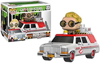 Funko POP Rides Ghostbusters 2016 - Ecto-1 Action Figure with Jillian Holtzmann