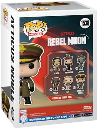 Funko POP Movies Rebel Moon - Atticus Noble - Collectable Vinyl Figure