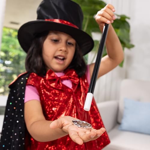 Melissa & Doug Melissa Doug unisex-children Magician Role Play Costume Set - Includes Hat