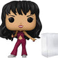 Funko Selena Burgundy Outfit Pop Vinyl Figure Bundled with Compatible Pop Box Protector