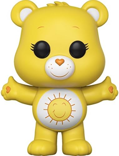 Funko Pop Animation Care Bears - Funshine Bear Vinyl Figure Bundled with Compatible Pop
