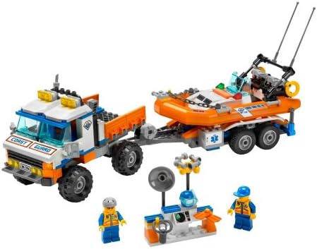 LEGO City Coast Guard Truck with Speed Boat