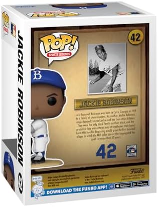Funko POP MLB Legends - Jackie Robinson - Collectable Vinyl Figure