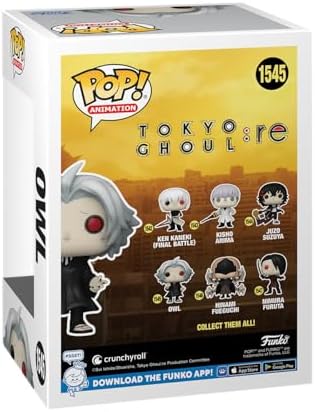 Funko POP Animation Tokyo Ghoul Re - Seido Takizawa - Owl Takizawa - Collectable Vinyl Figure