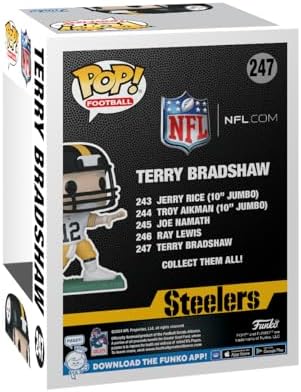Funko POP NFL Legends Steelers - Terry Bradshaw - Collectable Vinyl Figure