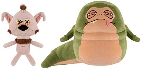 Funko Galactic Plushies Star Wars Jabba The Hutt and Salacious B. Crumb Game