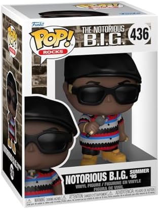 Funko POP Rocks Biggie Beat The Summer Jam'' - Notorious Big - Collectable Vinyl Figure