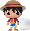 Funko POP One Piece - Monkey D. Luffy Pop Vinyl Figure Bundled with Compatible Pop Box