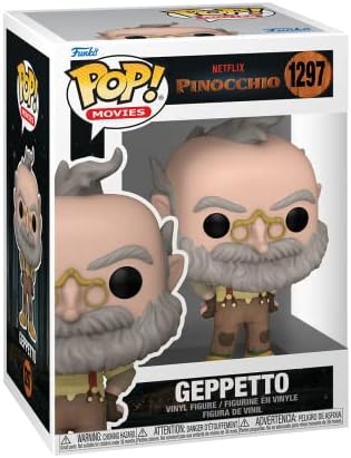 Funko Pop Movies Netflix Pinocchio - Geppetto - Collectable Vinyl Figure