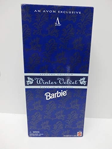 Barbie Winter Velvet Doll Caucasian 1st In A Series