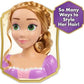 Disney Princess Rapunzel Styling Head 14-pieces Pretend Play for Ages 3 Up by Just Play