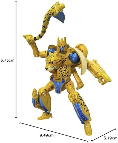 Transformers Generations War for Cybertron Kingdom Deluxe WFC-K4 Cheetor Action Figure -