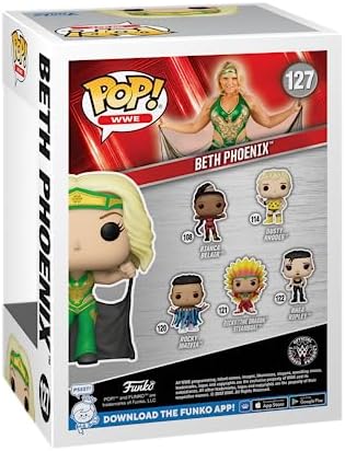 Funko Pop WWE Beth Phoenix - 16 Odds for Rare Chase Variant - Collectable Vinyl Figure