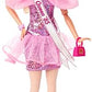 Barbie Rewind Doll with Curly Blonde Hair 1980s-inspired Prom Queen Outfit Displayable