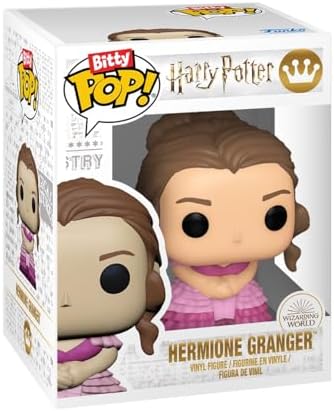 Funko Bitty POP HP GOF - Hermione 4-Pack and A Surprise Mystery Mini Figure - 0.9 Inch