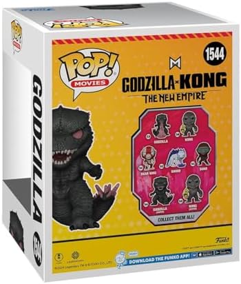 Funko POP Super Godzilla X Kong The New Empire - Godzilla - Godzilla Vs Kong - Collectable Vinyl Figure