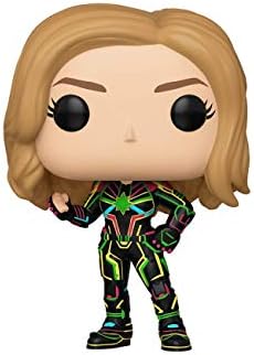 Funko Marvel Pop Vinyl Figure Captain Marvel in Neon Suit 516