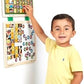 Melissa & Doug Melissa Doug Deluxe Wooden Magnetic Responsibility Chart With 90 Magnets