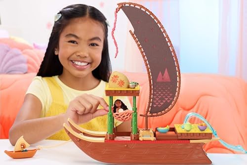 Mattel Disney Moana 2 Moana's Adventure Canoe