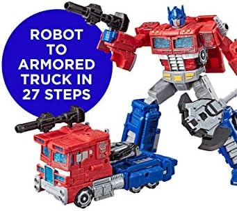 Transformers Generations War for Cybertron Siege Voyager Class WFC-S11 Optimus Prime