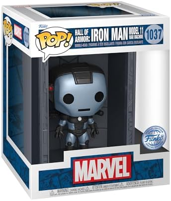 Funko Pop Marvel Hall of Armor Mk11 War Machine Deluxe Vinyl Figure