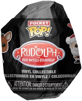 Funko Pocket POP Coal Rudolph One Random Pocket POP Per Transaction